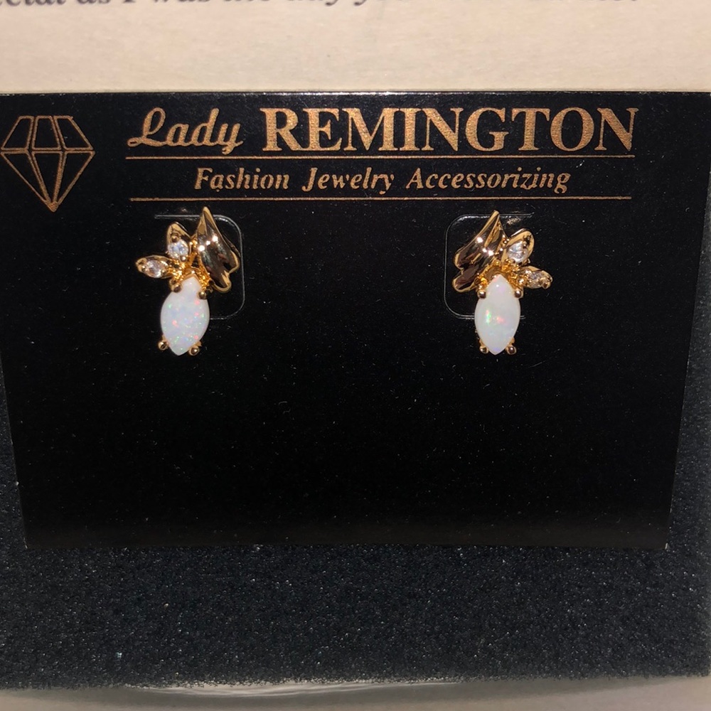 Genuine Opal Earrings